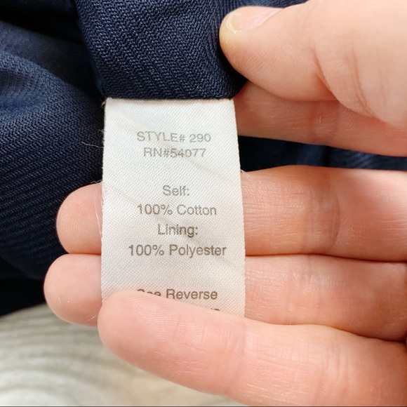 CAbi Navy A-line Textured Knit Skirt - Picture 7 of 7